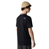 The North Face T-Shirt Mountain Line Uomo Nero | NonSoloSport