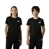 T-Shirt Ragazzo The North Face Simple Dome Nero | NonSoloSport