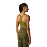 Top Donna The North Face Bra Flex Reversibile Verde Militare | NonSoloSport