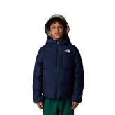 Giacca Bambino The North Face North Down Hooded Blu | NonSoloSport