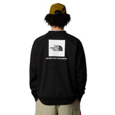 The North Face Felpa Redbox Raglan Uomo Nero | NonSoloSport