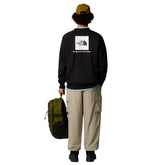The North Face Felpa Redbox Raglan Uomo Nero | NonSoloSport