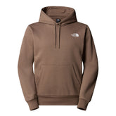 Felpa Uomo The North Face Simple Dome Marrone | NonSoloSport