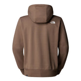 Felpa Uomo The North Face Simple Dome Marrone | NonSoloSport