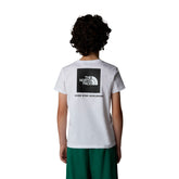 T-Shirt Bambino The North Face Box Bianco | NonSoloSport