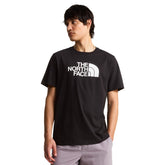 T-Shirt Uomo The North Face Evolution Half Dome Regular Nero Bianco | NonSoloSport