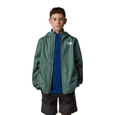 Giacca Bambino The North Face Teen Zipline Rain Verde | NonSoloSport