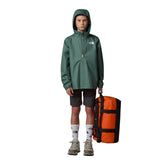 Giacca Bambino The North Face Teen Zipline Rain Verde | NonSoloSport