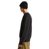 Felpa Uomo The North Face Drew Peak Light Nero Grigio | NonSoloSport