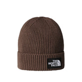 Berretto The North Face Logo Box Cuffed Marrone | NonSoloSport