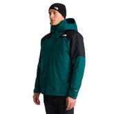 Giacca Uomo The North Face Sarsen Verde Nero | NonSoloSport
