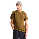 T-Shirt Uomo The North Face Evolution Simple Dome Marrone | NonSoloSport