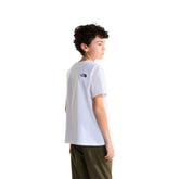 T-Shirt Ragazzo The North Face Evolution Half Dome Bianco Nero | NonSoloSport