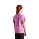 T-Shirt Ragazzo The North Face Evolution Simple Dome Rosa Bianco | NonSoloSport