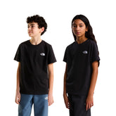T-Shirt Ragazzo The North Face Teen Evolution Simple Dome Nero | NonSoloSport