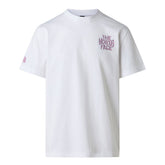 T-Shirt Uomo The North Face Drip Logo Bianco | NonSoloSport