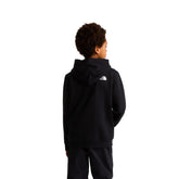 Felpa Ragazzo The North Face Essential Drew Peak Nero Bianco | NonSoloSport