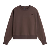 Felpa Donna The North Face Essential Simple Dome Marrone | NonSoloSport