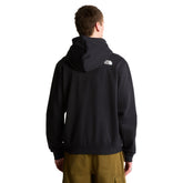 Felpa Uomo The North Face Box Half Dome Full Zip Nero | NonSoloSport