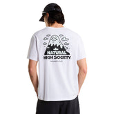 T-Shirt Uomo The North Face Natural High Society Bianco Nero | NonSoloSport