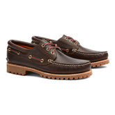 Mocassino Uomo Timberland Authentic 3-Eye Lug Handsewn Marrone | NonSoloSport