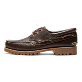 Mocassino Uomo Timberland Authentic 3-Eye Lug Handsewn Marrone | NonSoloSport
