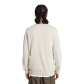 Timberland Maglione Girocollo Small Logo Uomo Beige | NonSoloSport