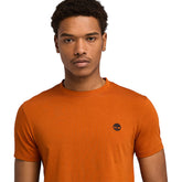 T-Shirt Uomo Timberland Dunstan River Arancione | NonSoloSport