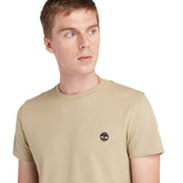T-Shirt Uomo Timberland Dunstan River Beige | NonSoloSport