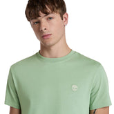 T-Shirt Uomo Timberland Dunstan River Verde Acqua | NonSoloSport