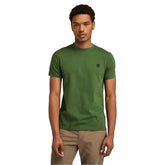 T-Shirt Uomo Timberland Dunstan River Verde | NonSoloSport