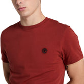 T-Shirt Uomo Timberland Dunstan River Rosso | NonSoloSport