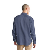 Camicia Uomo Timberland Botton Down Blu | NonSoloSport