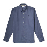 Camicia Uomo Timberland Botton Down Blu | NonSoloSport
