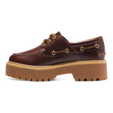 Mocassino Donna Timberland Stone Street con Plateau Marrone | NonSoloSport
