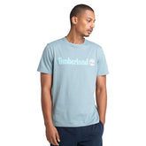 T-Shirt Uomo Timberland Kennebec River Azzurro | NonSoloSport