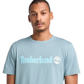 T-Shirt Uomo Timberland Kennebec River Azzurro | NonSoloSport