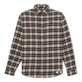 Camicia Uomo Timberland Quadri Flanella Nero | NonSoloSport