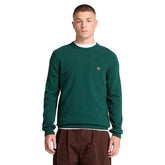 Maglione Uomo Timberland Cohas Brook Verde Scuro | NonSoloSport