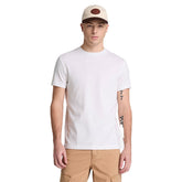 T-Shirt Uomo Timberland Dunstan River Bianco | NonSoloSport
