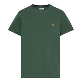 T-Shirt Uomo Timberland Dunstan River Verde Scuro | NonSoloSport