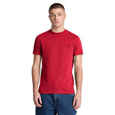 T-Shirt Uomo Timberland Dunstan River Rosso | NonSoloSport