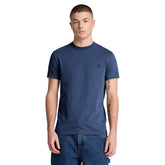 T-Shirt Uomo Timberland Dunstan River Blu Scuro | NonSoloSport