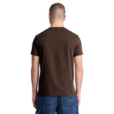 T-Shirt Uomo Timberland Dunstan River Marrone | NonSoloSport