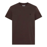 T-Shirt Uomo Timberland Dunstan River Marrone | NonSoloSport