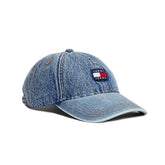 Cappello Tommy Jeans Baseball Heritage Denim Blu | NonSoloSport