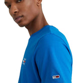 Tommy Jeans T-Shirt Slim Fit Logo Uomo Blu | NonSoloSport