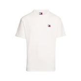 T-Shirt Uomo Tommy Jeans Badge Bianco Antico | NonSoloSport