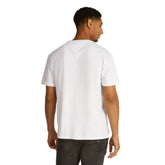 T-Shirt Uomo Tommy Jeans Linear Gold Bianco | NonSoloSport