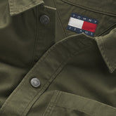 Camicia Uomo Tommy Jeans Over Verde | NonSoloSport